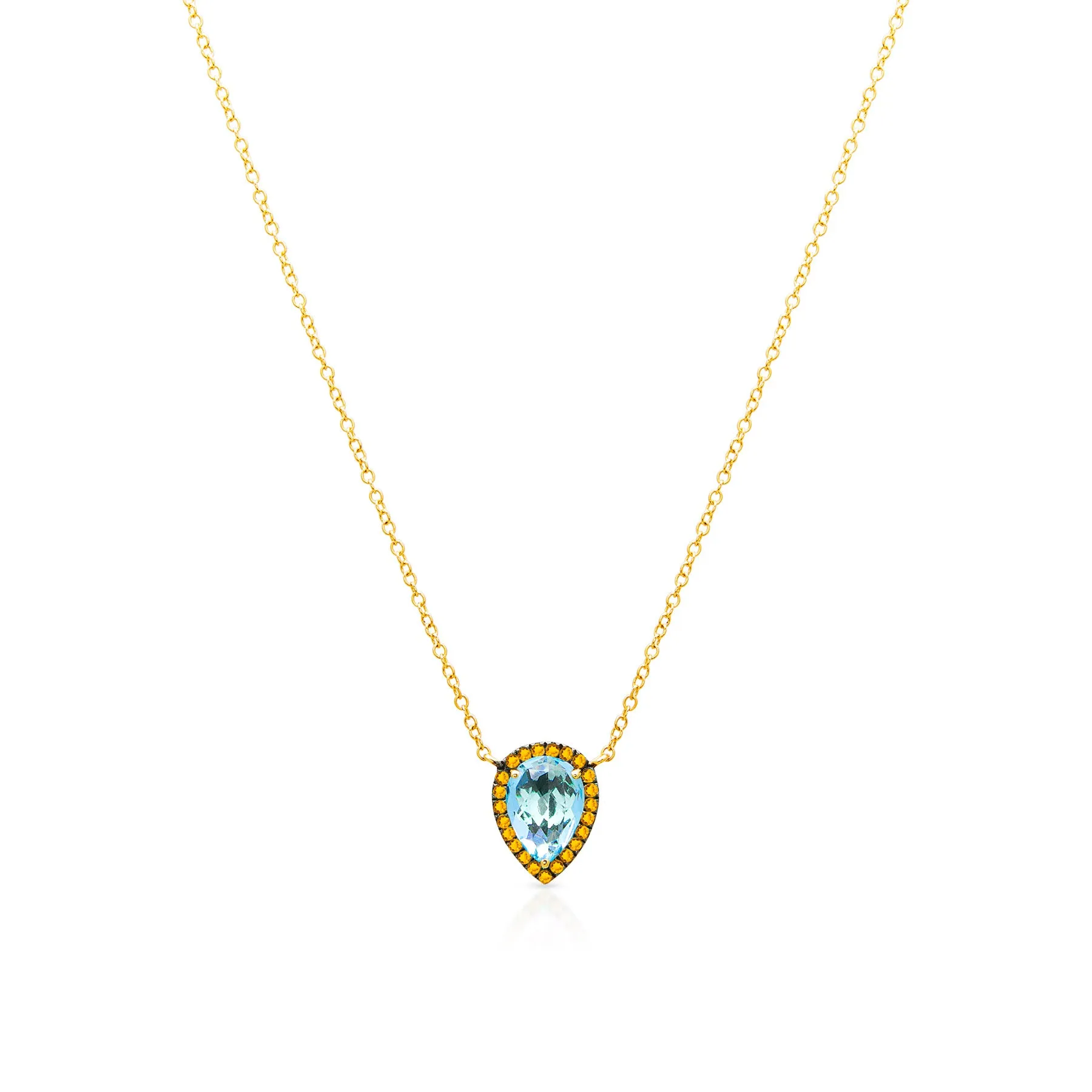 14KT Yellow Gold Customize Your Own Sophie Necklace