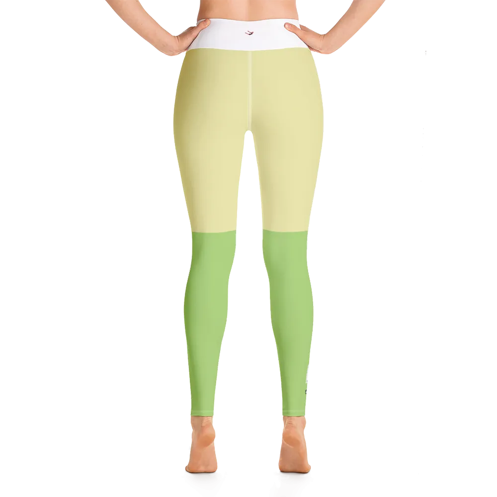#42f2f3d0 - Kiwi Lemon Stracciatella - ALTINO Yummy Yoga Pants - Team GIRL Player