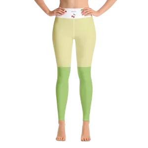 #42f2f3d0 - Kiwi Lemon Stracciatella - ALTINO Yummy Yoga Pants - Team GIRL Player