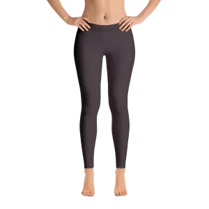 #430a1880 - Black Chocolate Scoop - ALTINO Fashion Sports Leggings - Gelato Collection
