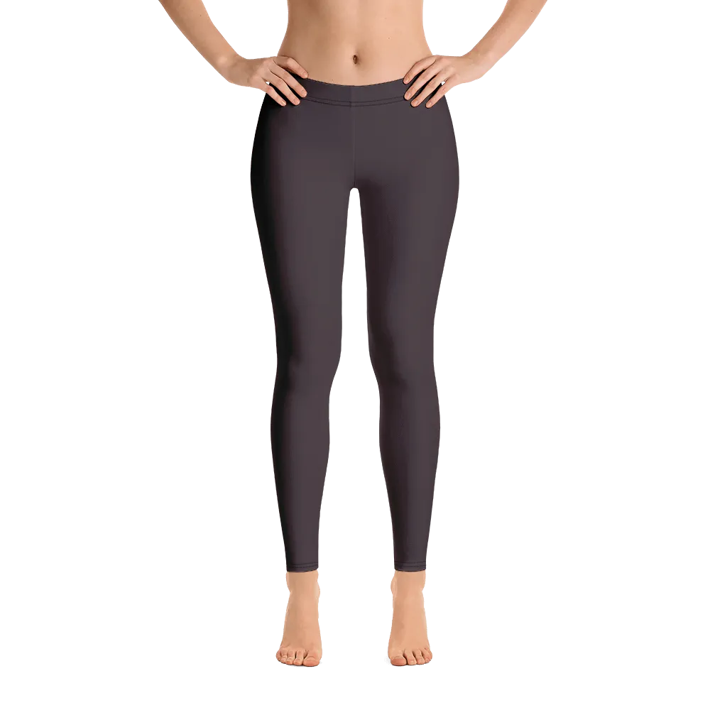 #430a1880 - Black Chocolate Scoop - ALTINO Fashion Sports Leggings - Gelato Collection
