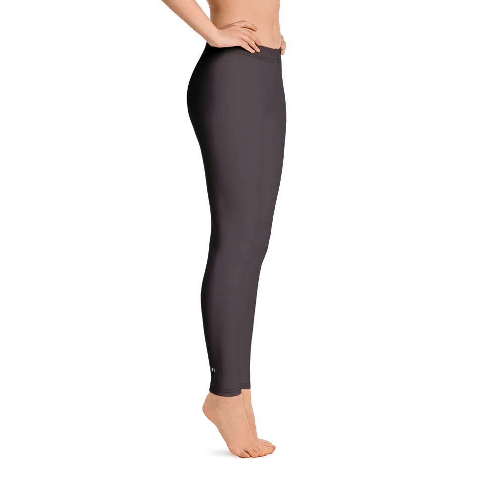 #430a1880 - Black Chocolate Scoop - ALTINO Fashion Sports Leggings - Gelato Collection