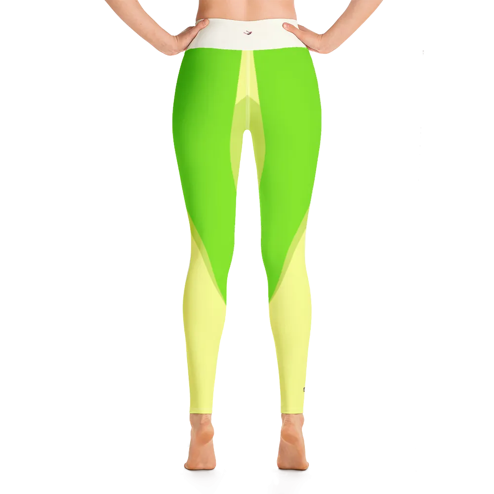 #4687b790 - Kiwi Lime Pear - ALTINO Yoga Pants - Summer Never Ends Collection
