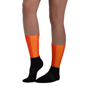 #558e6090 - Orange Maraschino Cherry Frost - ALTINO Designer Socks