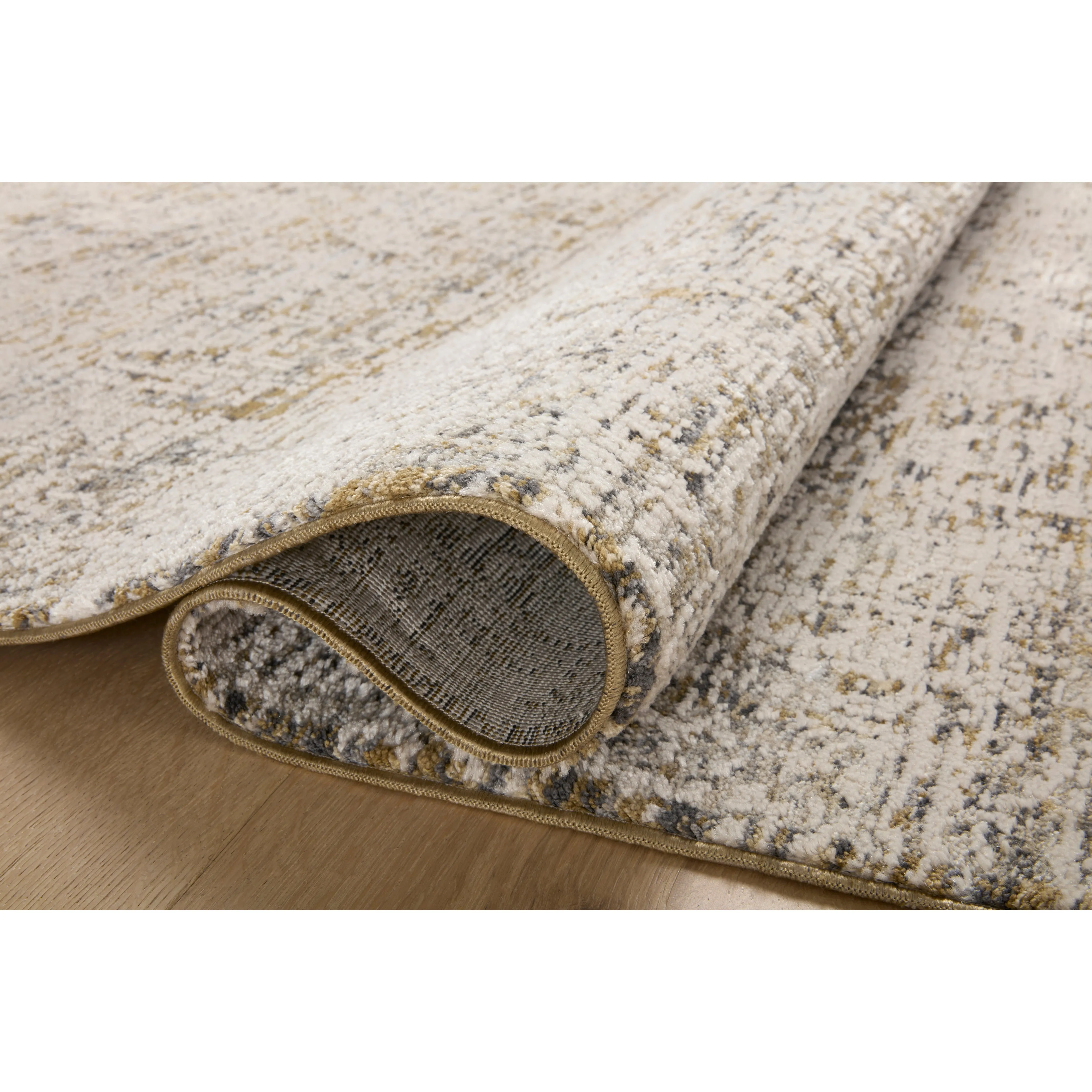 Alie Gold / Beige Rug | Amber Lewis x Loloi