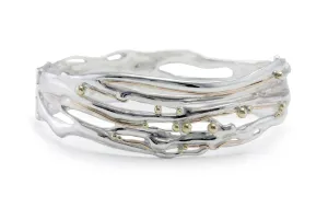 Banyan Hinged Organic Bangle