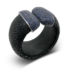 Blue Sapphire Cuff Bracelet