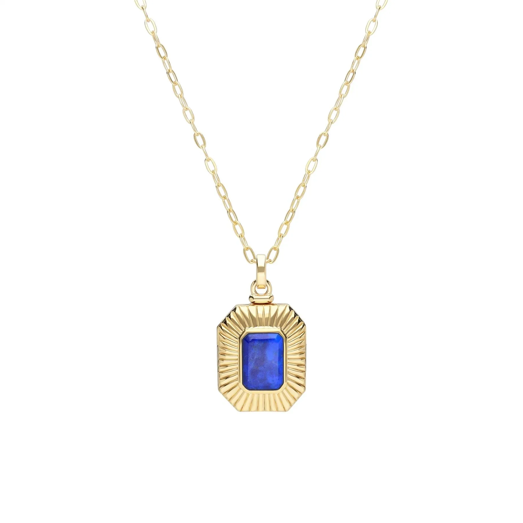 Bona Fide Lapislazuli Octagon Medaillon