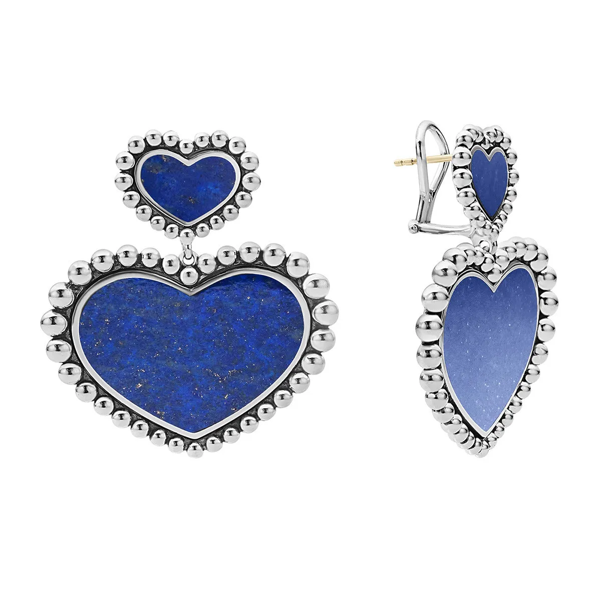 Double Heart Earrings