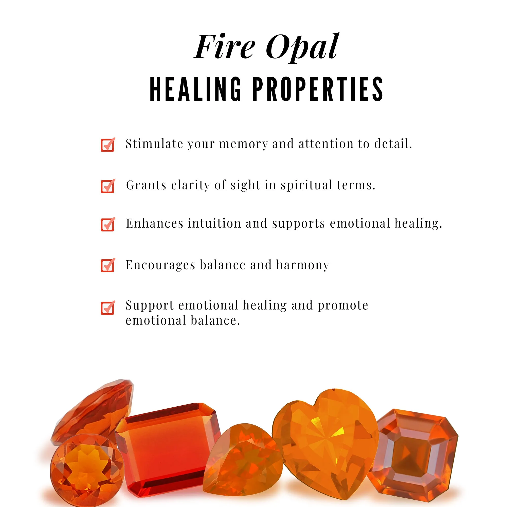 Fire Opal Solitaire Stud Earrings with Diamond