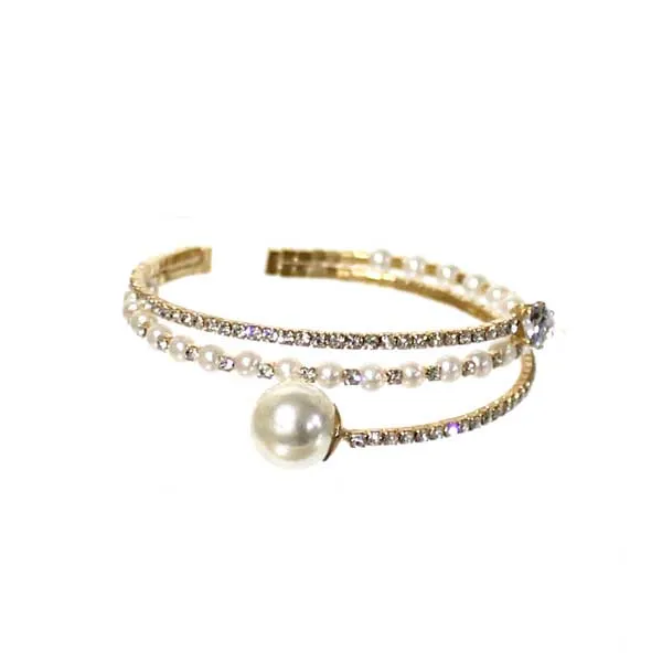 Gold wrap around bracelet