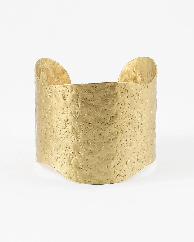 Hammered Metal Cuff