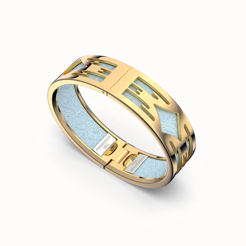 Ikat Bangle - Mist Blue
