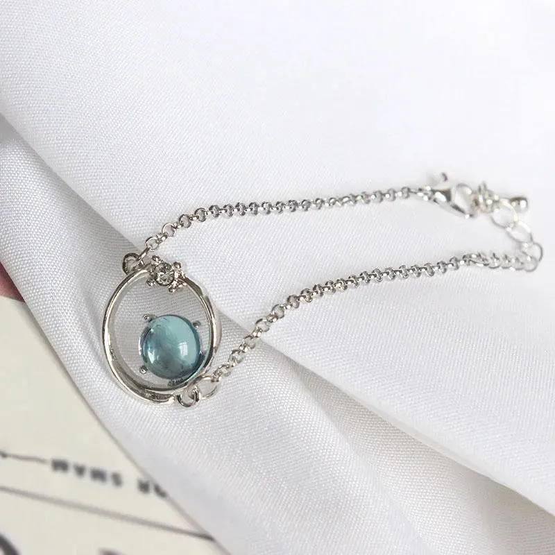 Korean Version Of Starry Dream Girl Heart Meteor Couple Bracelet Bracelet