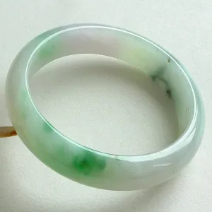 Natural Jade Bangle Jadeite Bangle Internal Diameter 57mm BER570