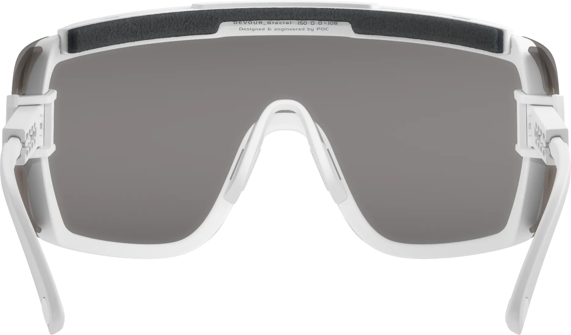 POC Devour Glacial Hydrogen White/Clarity Define Spektris Amber | Buy POC Devour Glacial Hydrogen White/Clarity Define Spektris Amber here | Outnorth