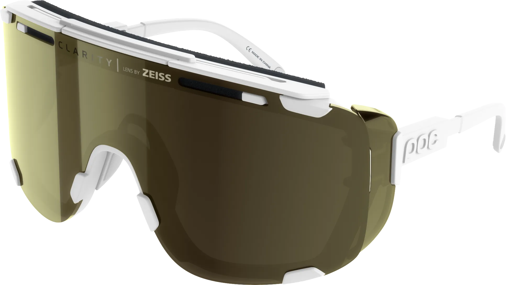 POC Devour Glacial Hydrogen White/Clarity Define Spektris Amber | Buy POC Devour Glacial Hydrogen White/Clarity Define Spektris Amber here | Outnorth