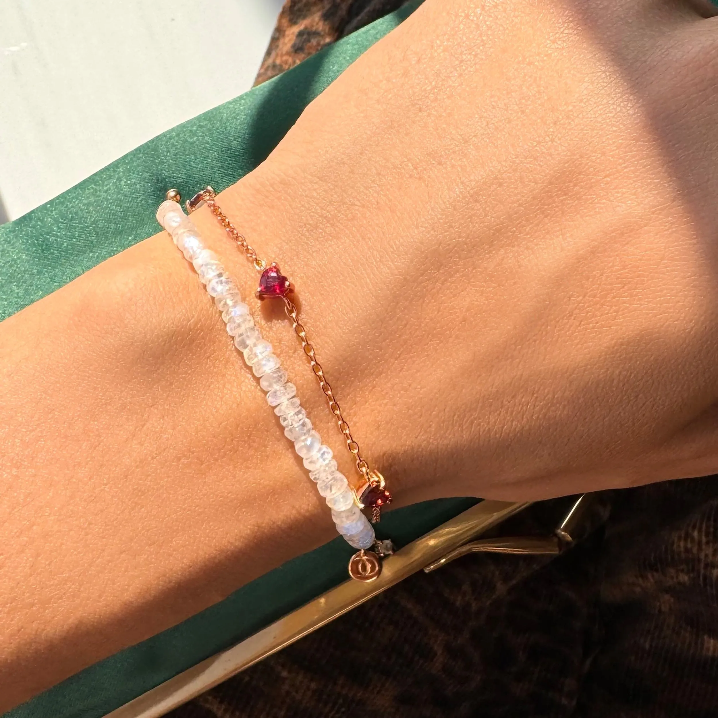 Ruby Garnet Bracelet - Never Without You