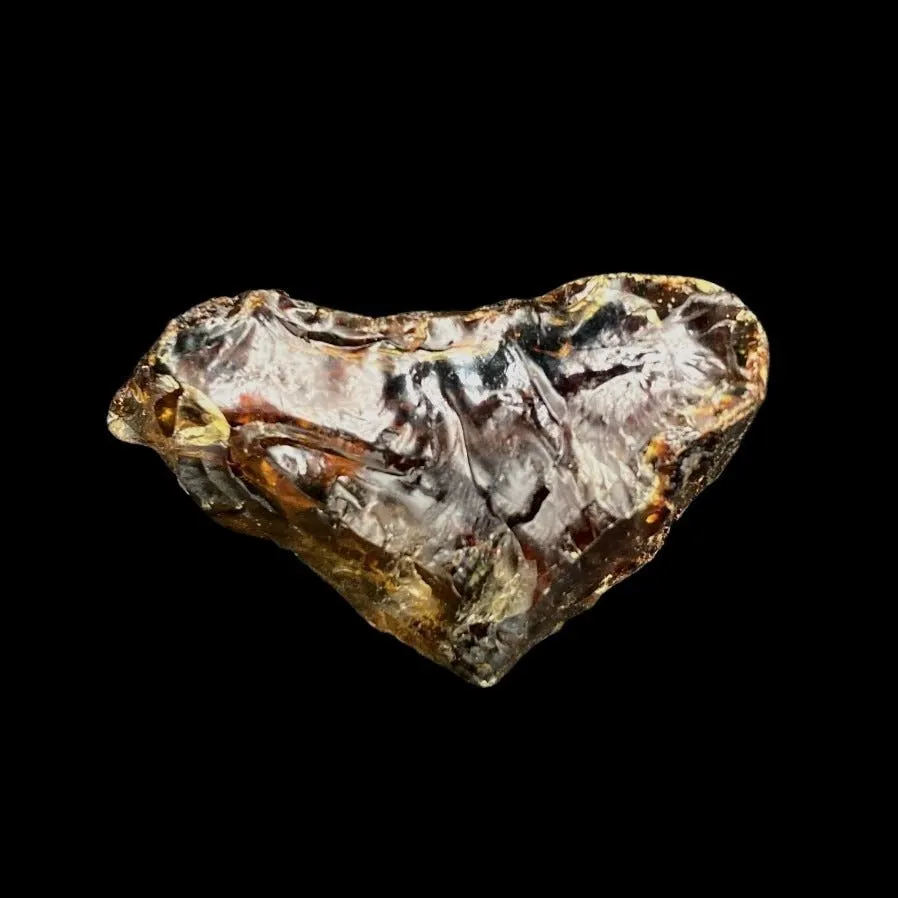 Small Raw Natural Amber Mineral Specimen