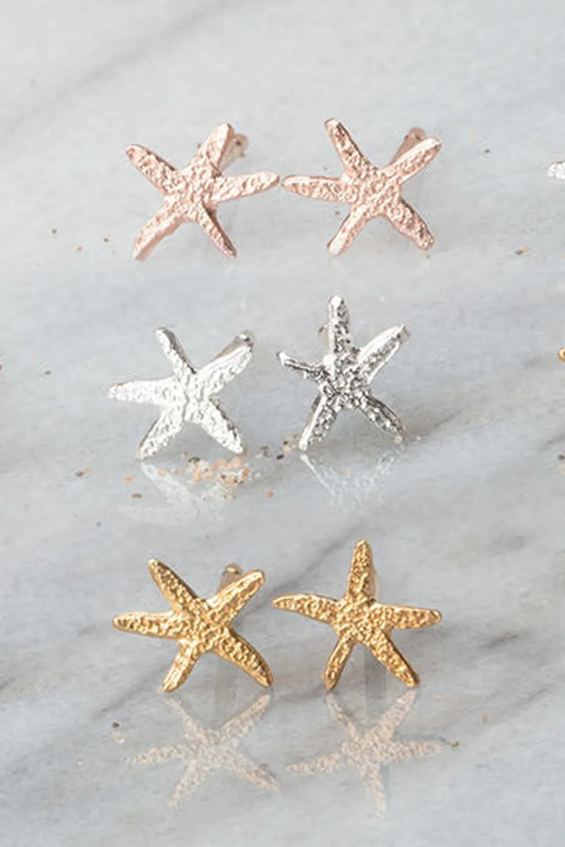 Starfish Stud Earrings