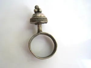 Vintage Ethioian Tower Ring - Size 9 1/2